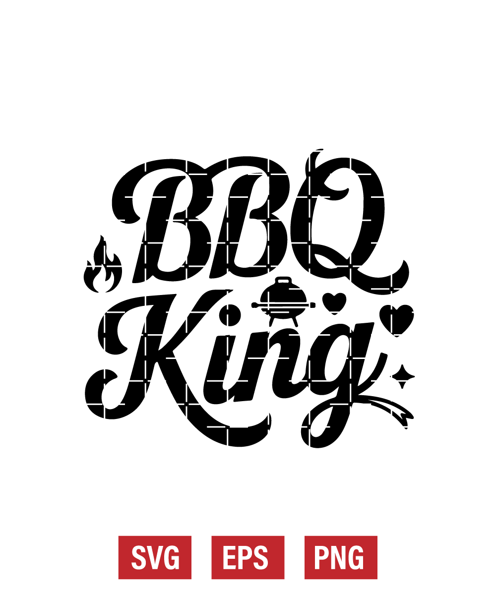 BBQ King Svg