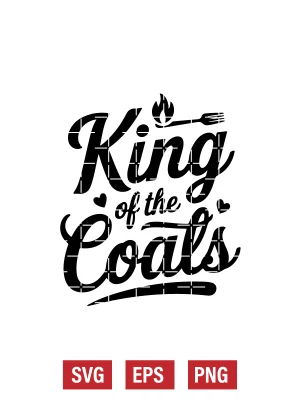 King of the Coals Svg