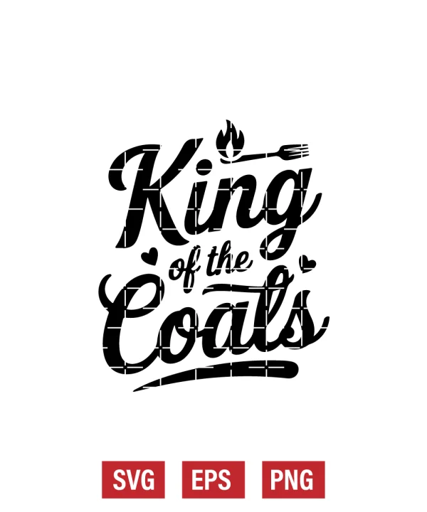 King of the Coals Svg