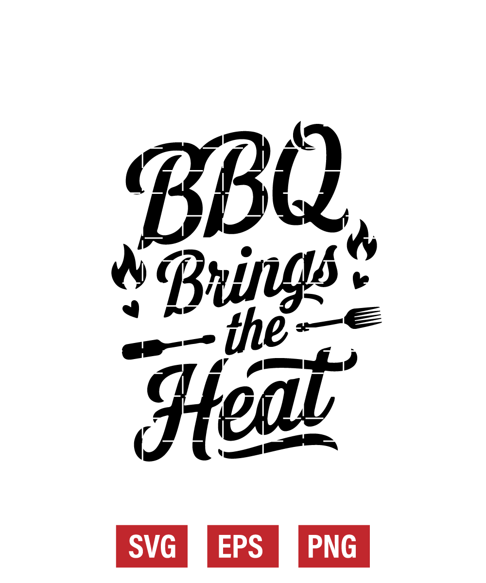 BBQ Brings the Heat Svg