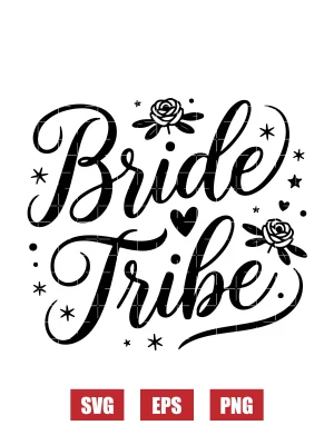 Bride Tribe Svg