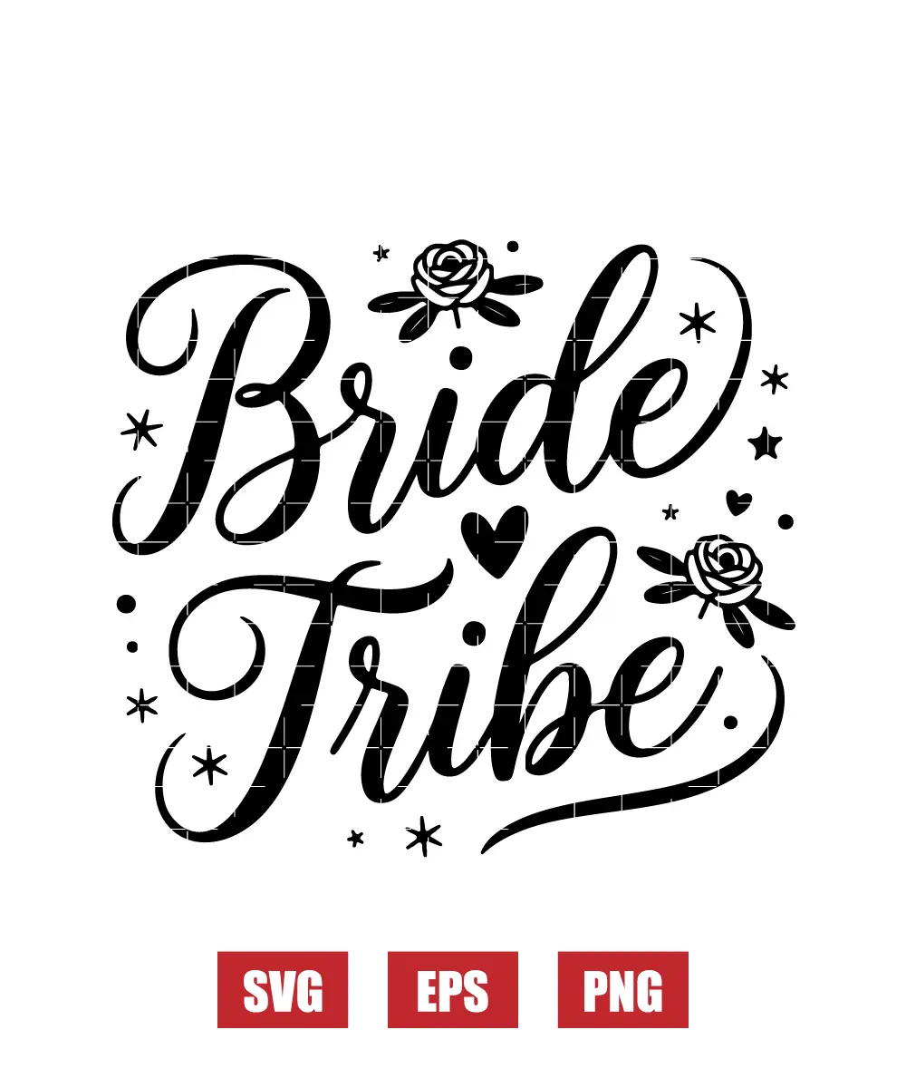 Bride Tribe Svg