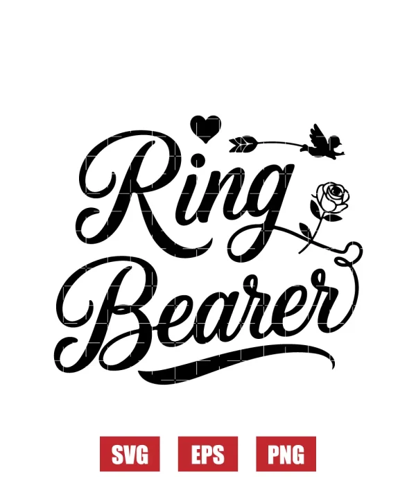 Ring Bearer Svg