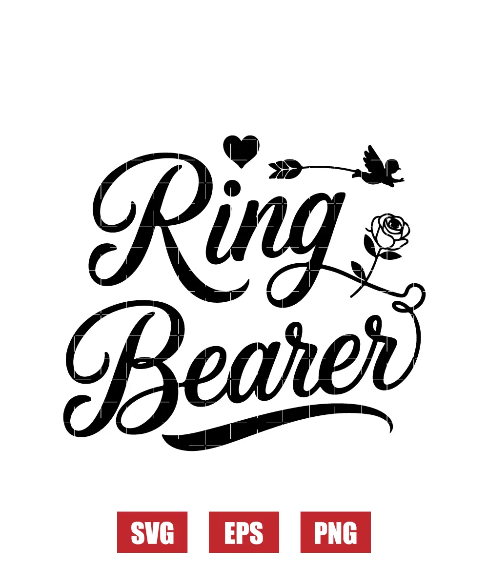 Ring Bearer Svg