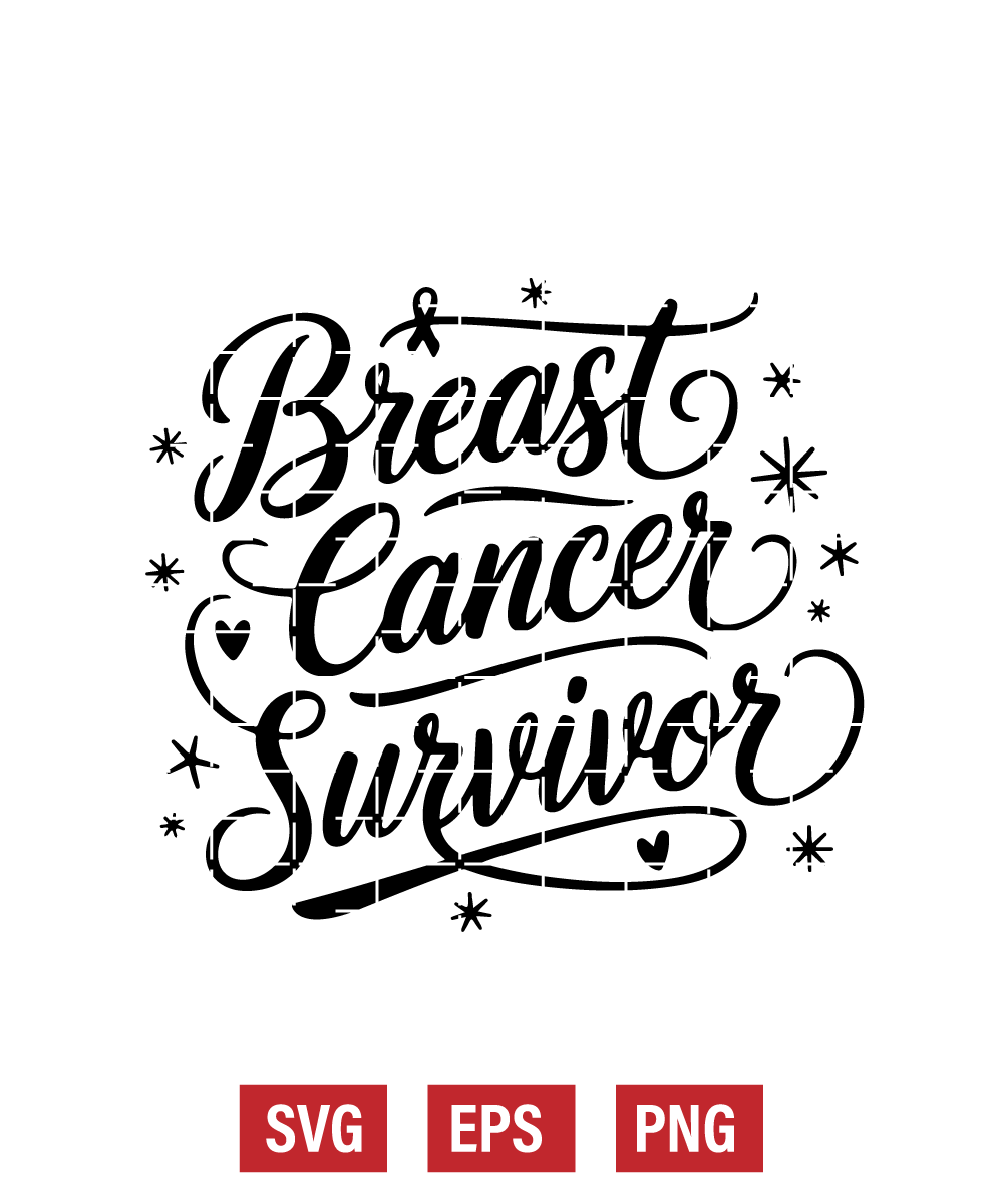 Breast Cancer Survivor Svg