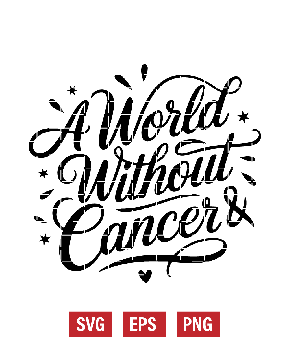 A World Without Cancer Svg