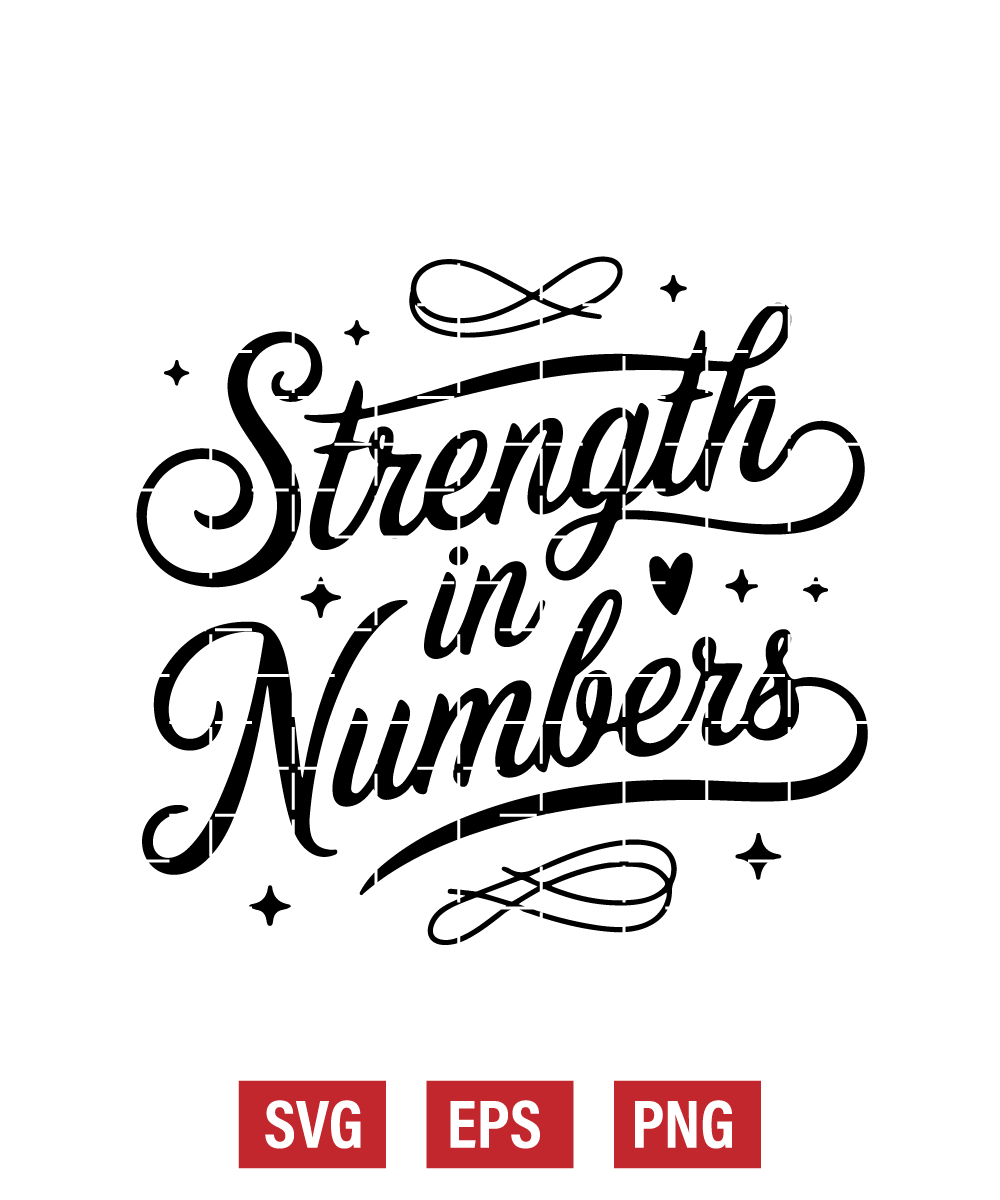 Strength in Numbers Svg