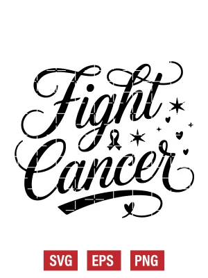 Fight Cancer Svg