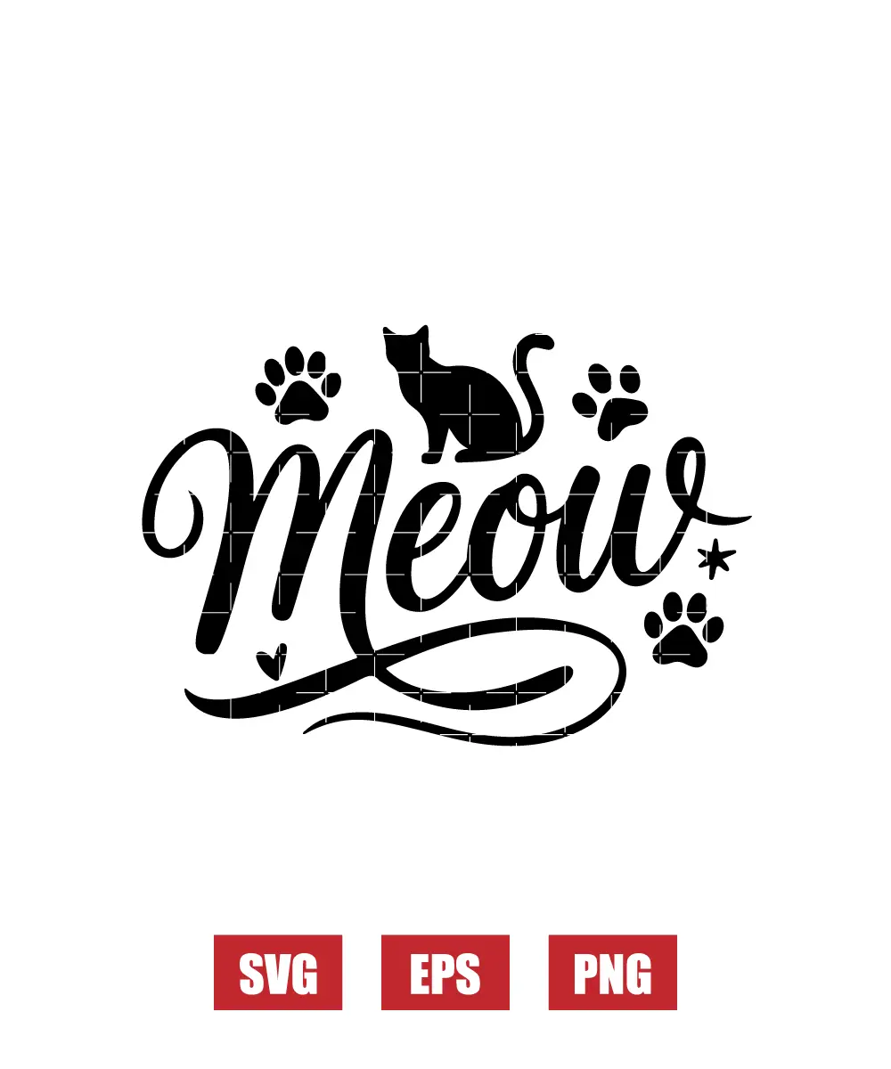 Meow Svg