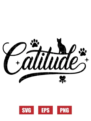Cattitude Svg