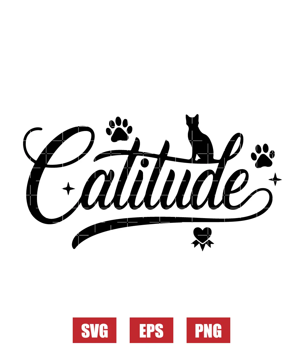 Cattitude Svg