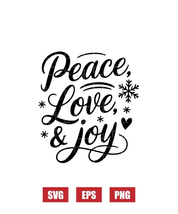 Merry & Bright Svg