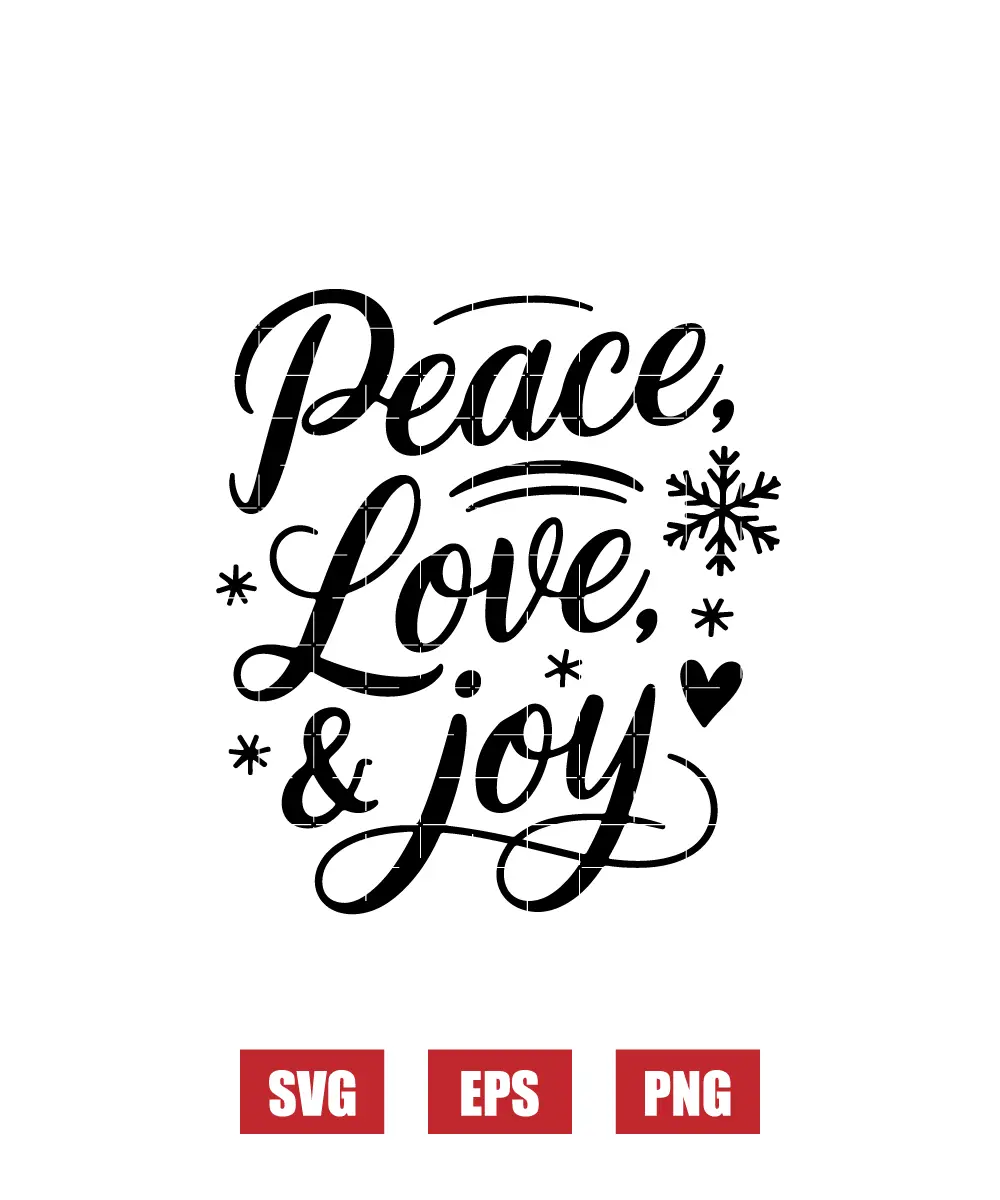 Merry & Bright Svg