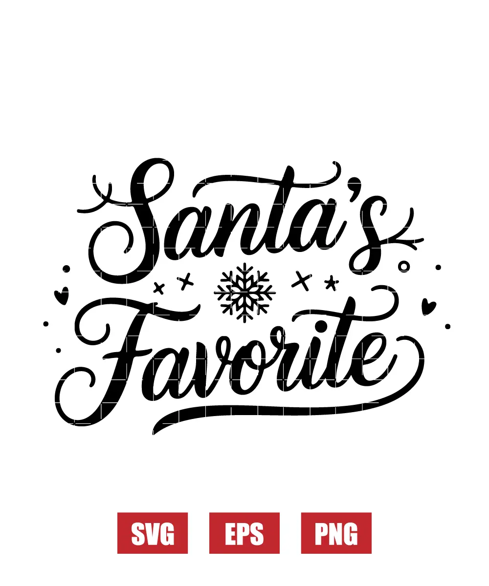 Santa's Favorite Svg