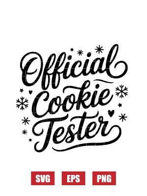 Official Cookie Tester Svg