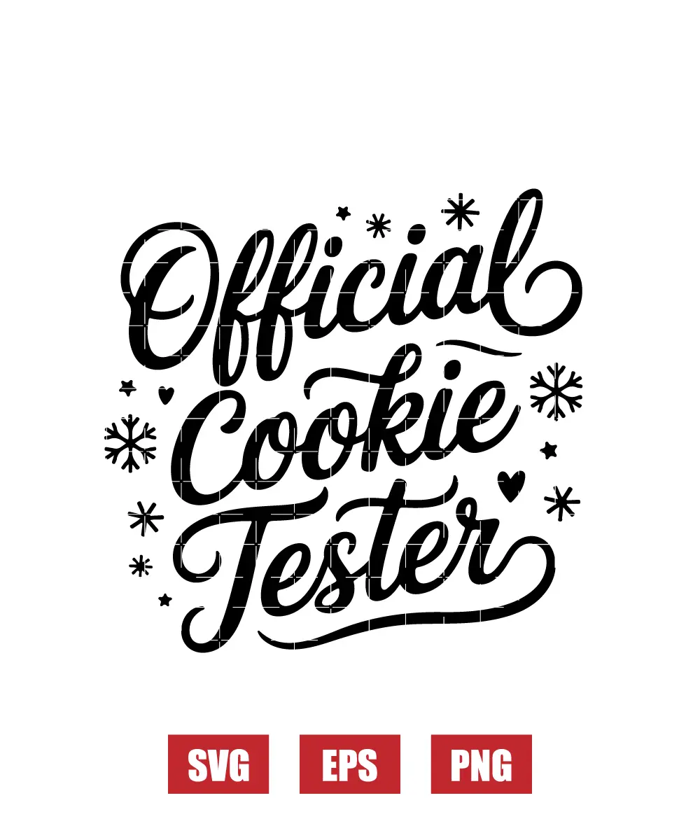 Official Cookie Tester Svg