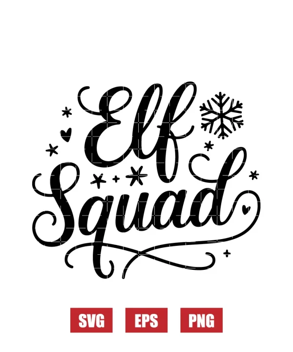 Elf Squad Svg