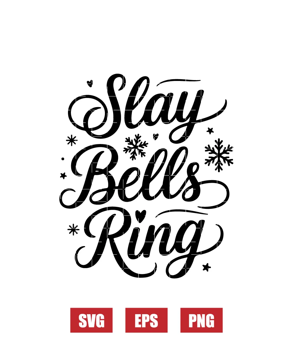 Sleigh Bells Ring Svg