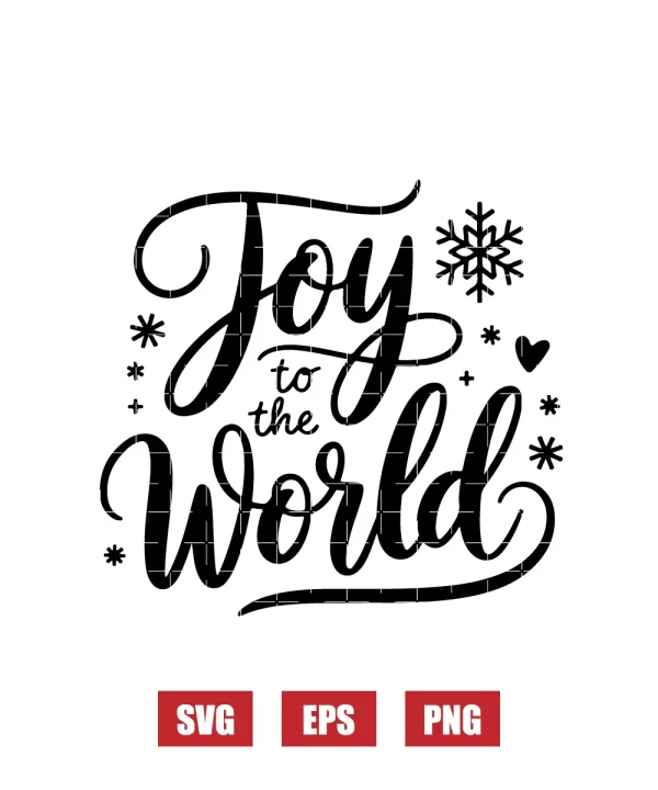 Joy to the World Svg