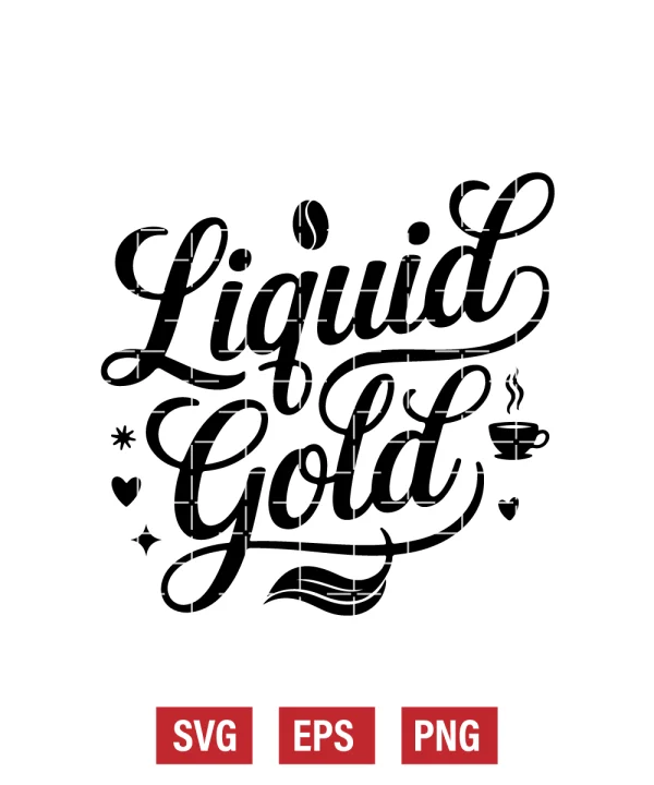 Liquid Gold Svg