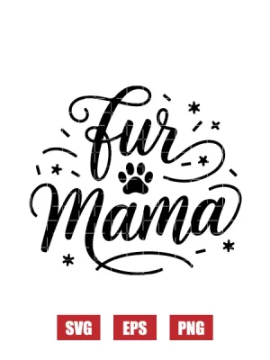 Fur Mama Svg