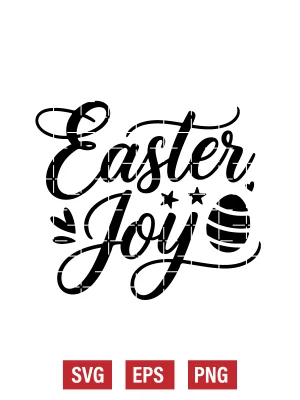 Easter Joy Svg