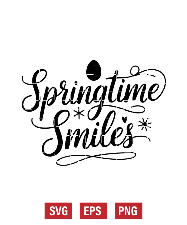 Springtime Smiles Svg