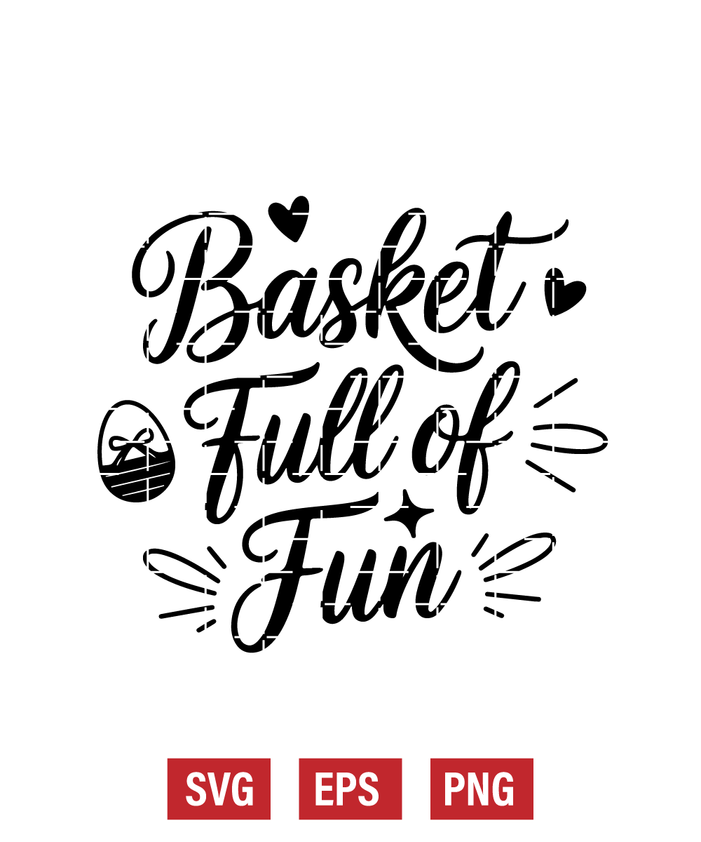 Basket Full of Fun Svg