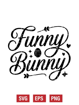 Funny Bunny Svg