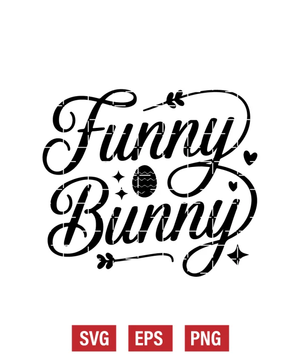 Funny Bunny Svg