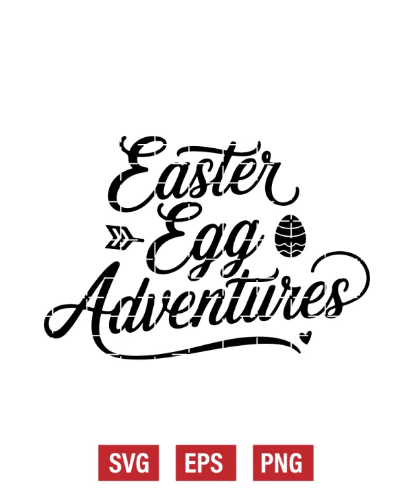 Easter Egg Adventures Svg