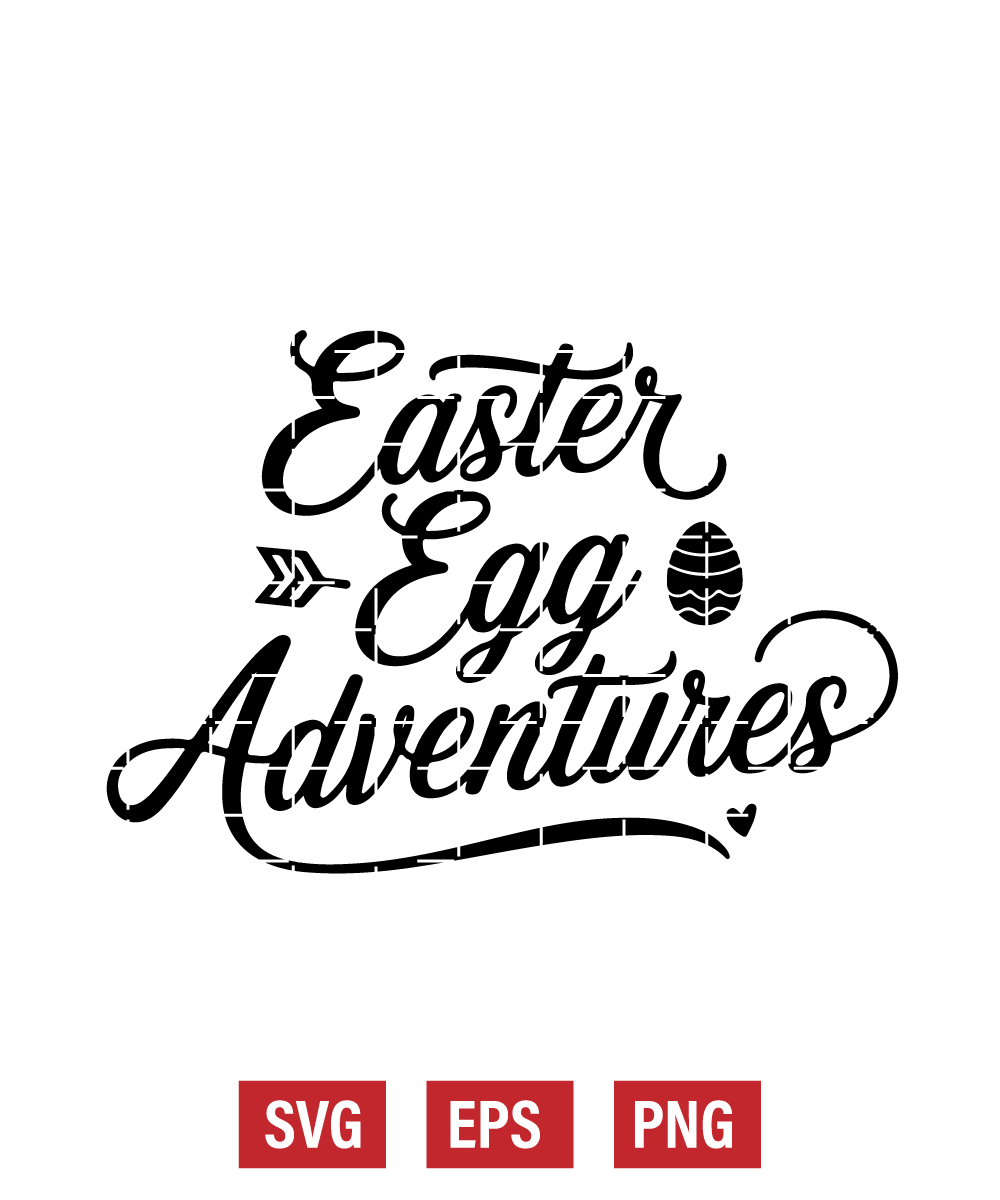 Easter Egg Adventures Svg
