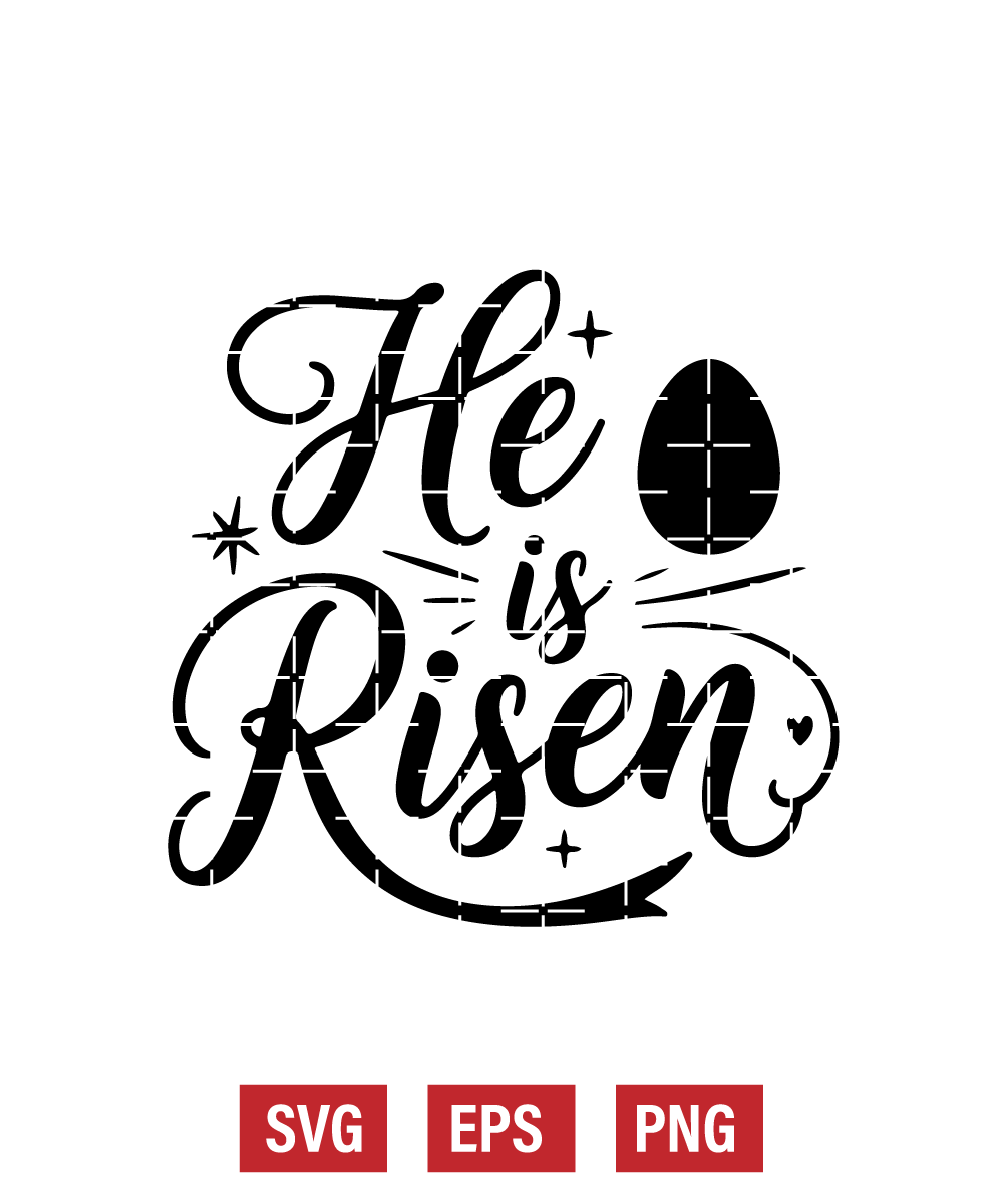 He Is Risen Svg