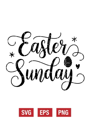 Easter Sunday Svg
