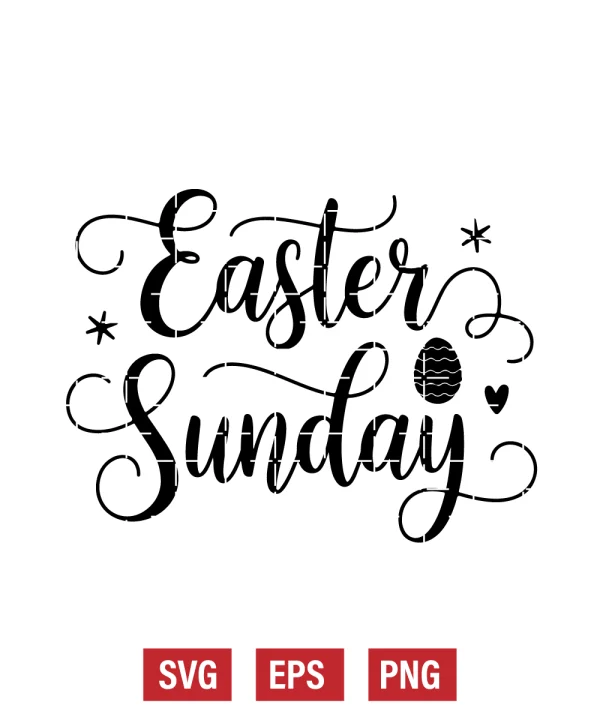 Easter Sunday Svg