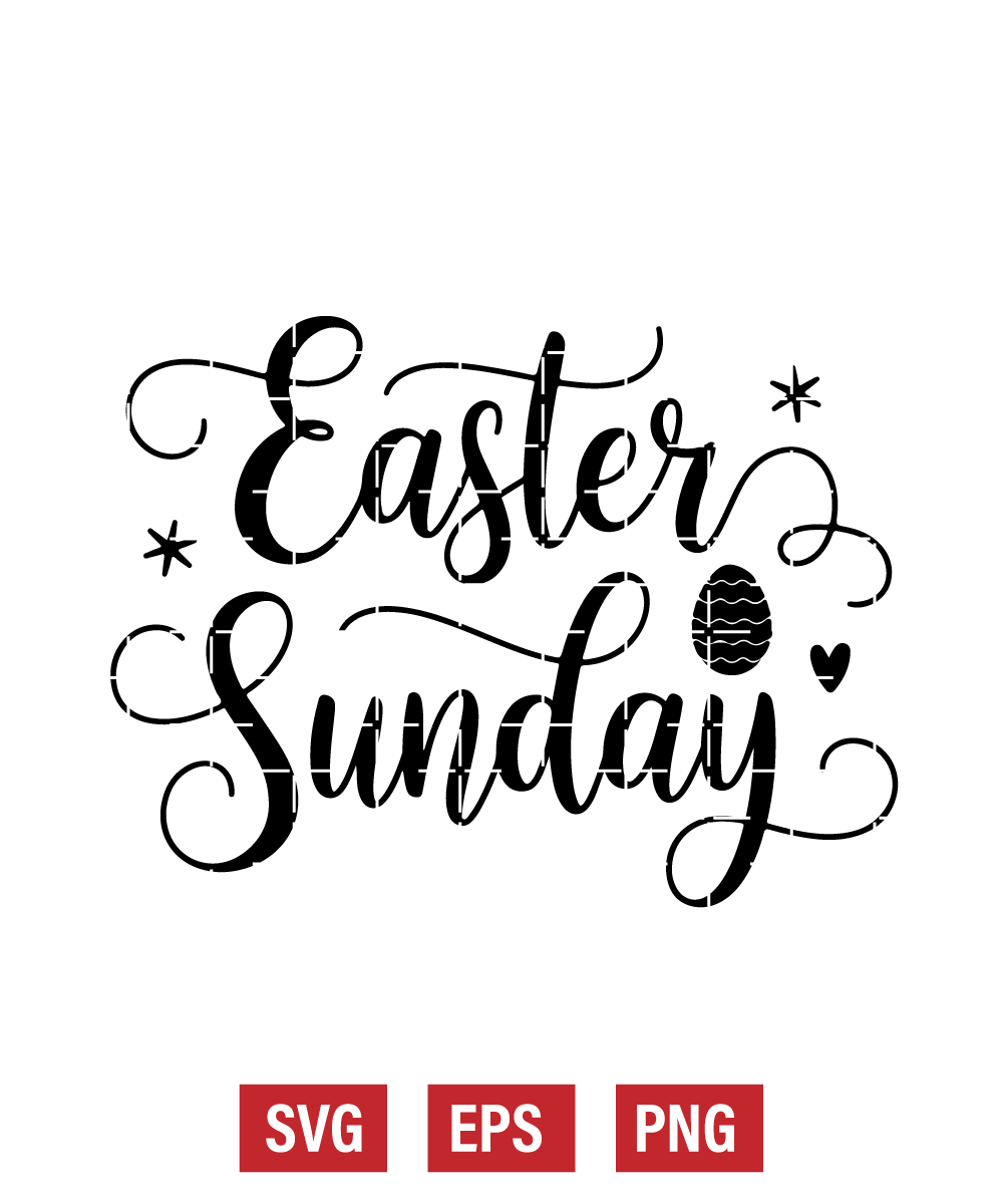 Easter Sunday Svg