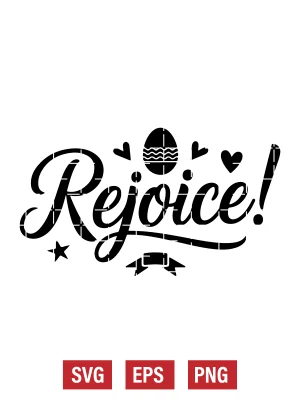 Rejoice! Svg