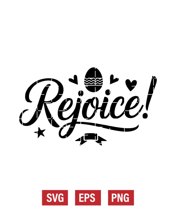 Rejoice! Svg