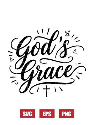 God's Grace Svg