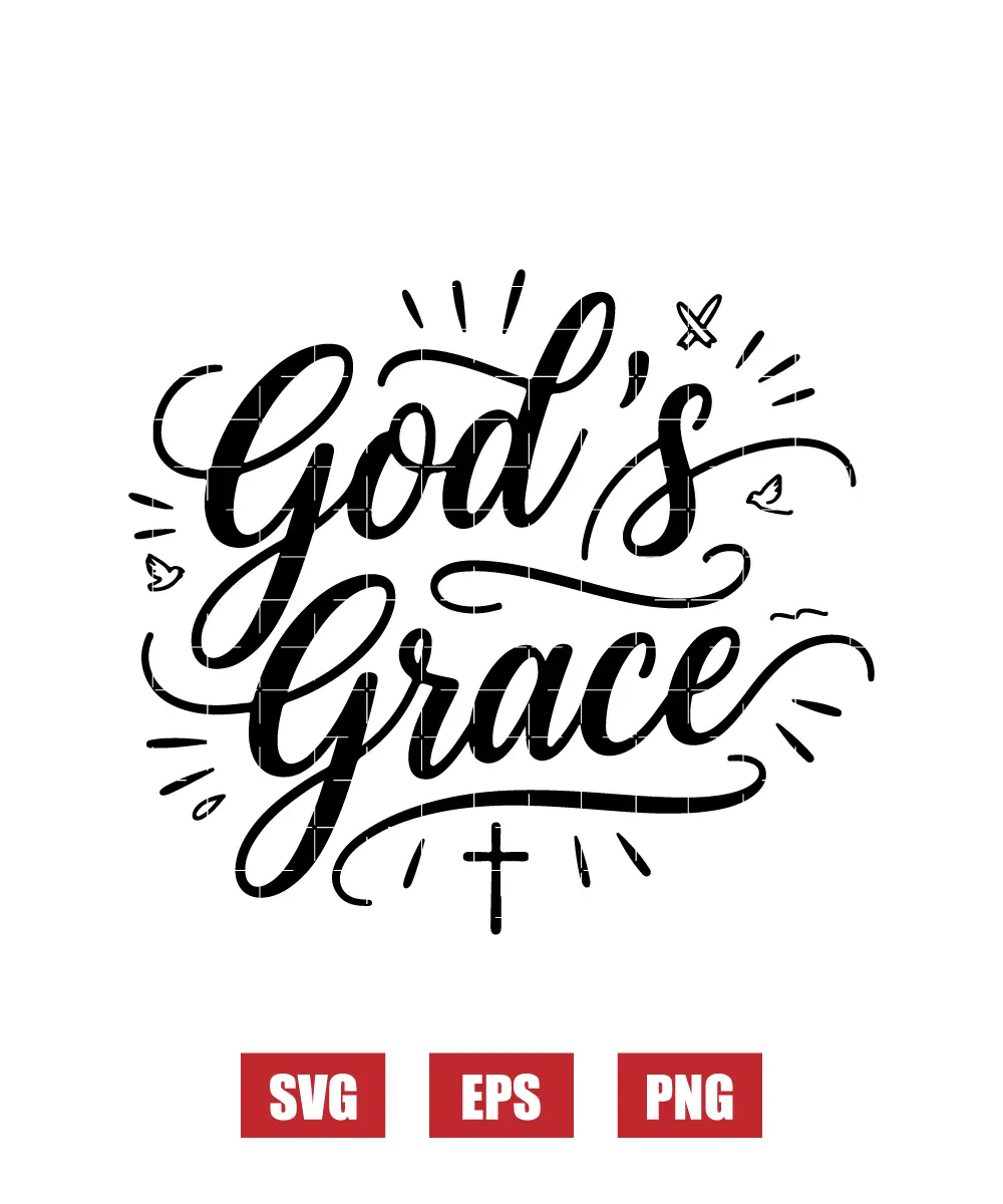 God's Grace Svg