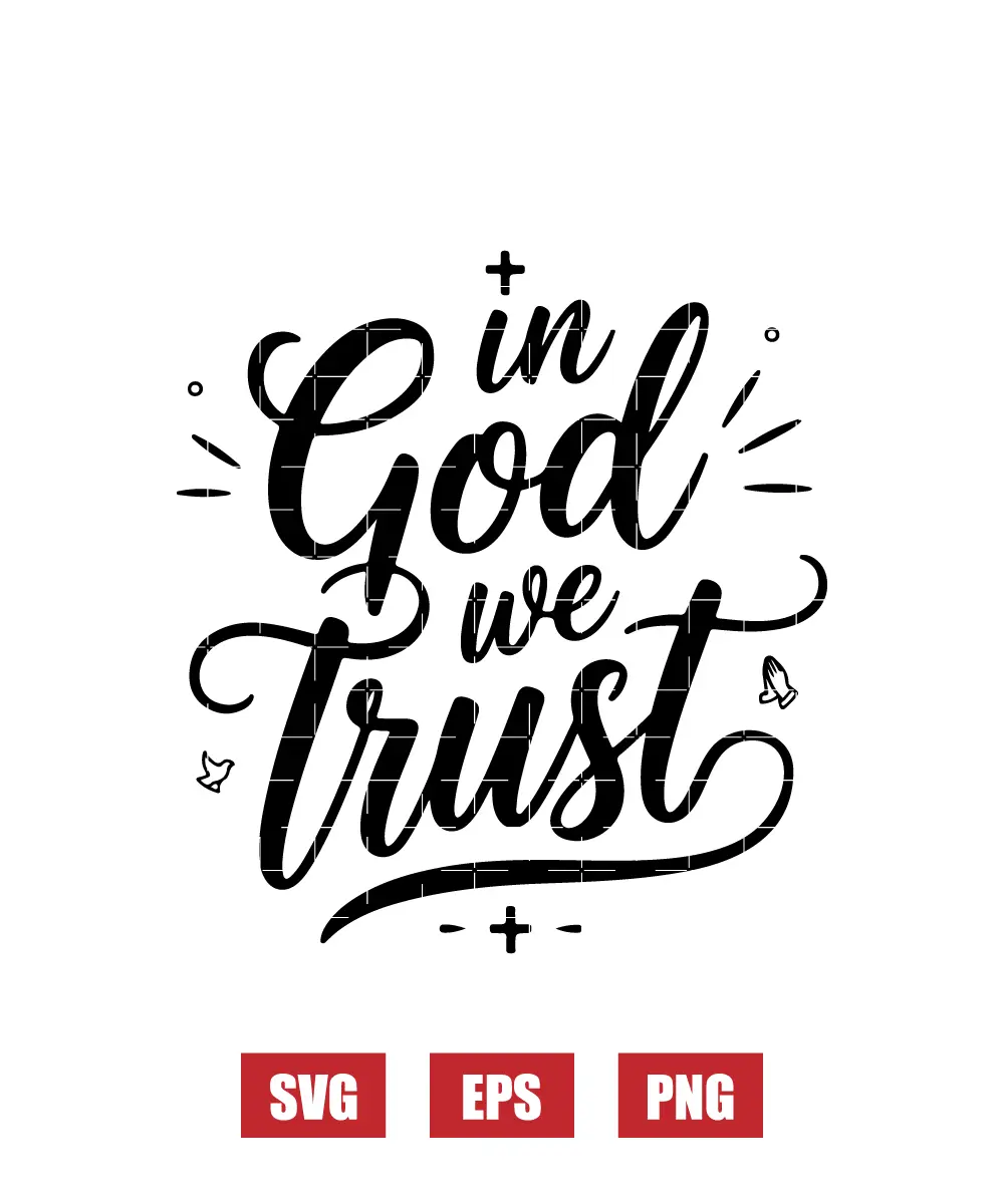 In God we Trust Svg