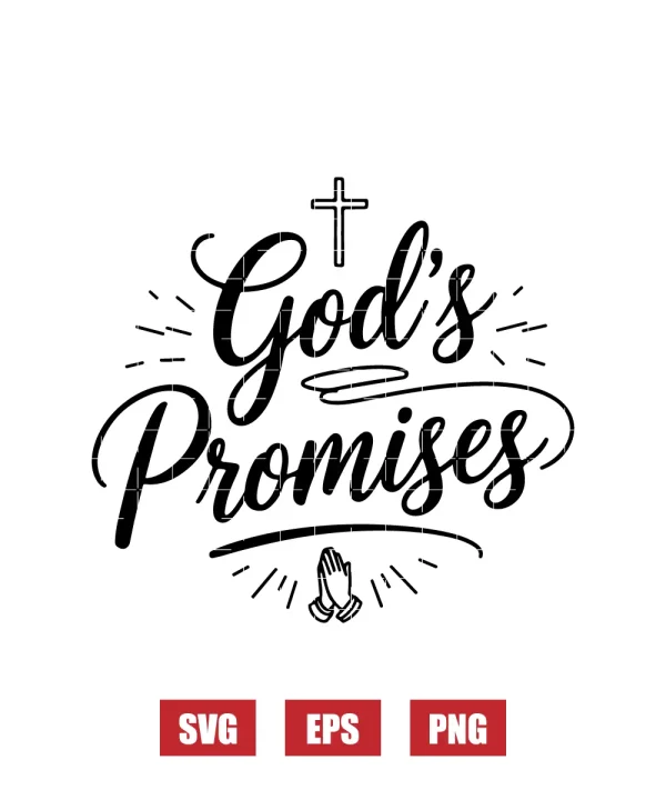 God's Promises Svg