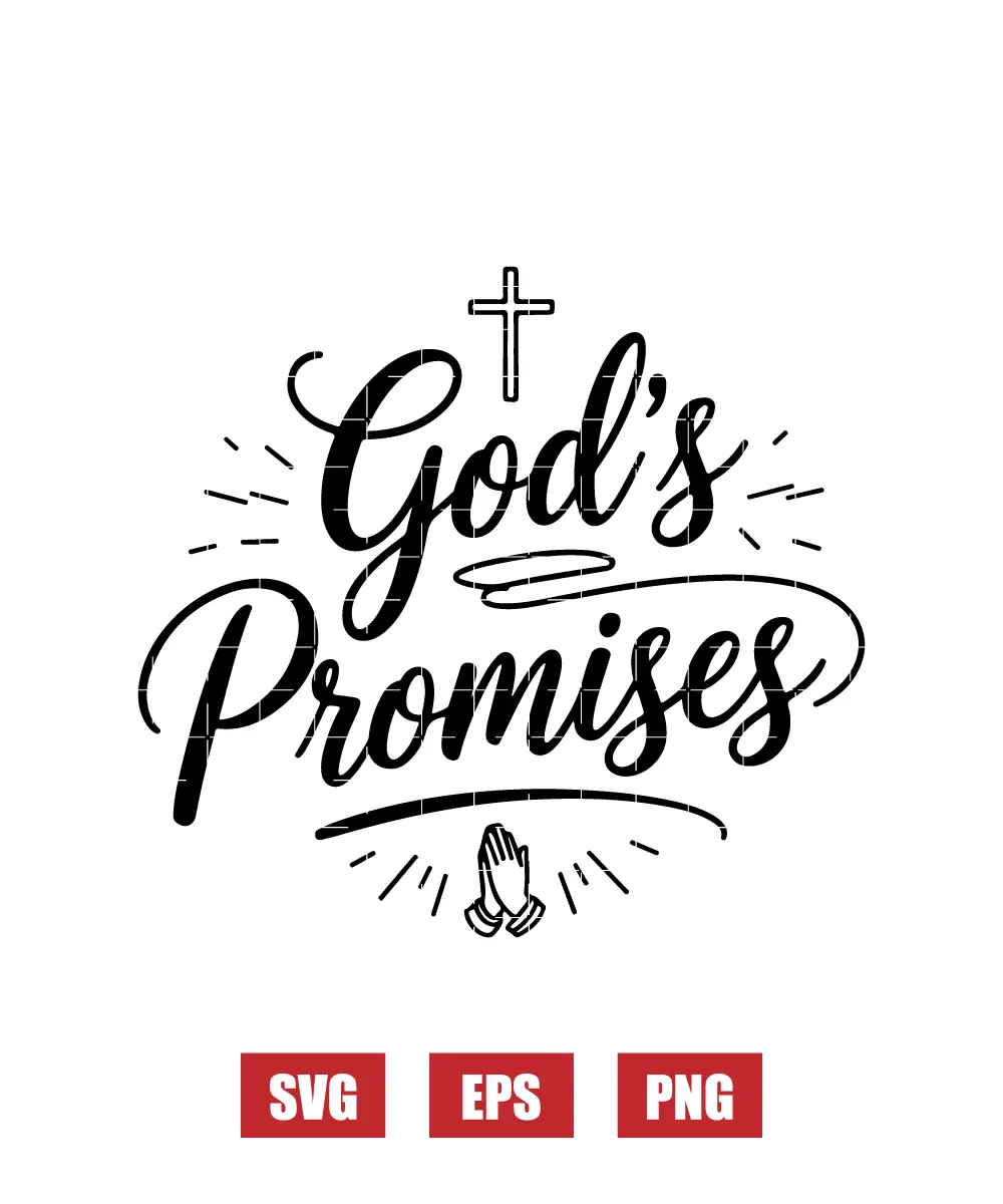 God's Promises Svg