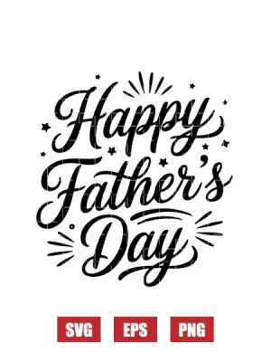 Happy Father's Day Svg