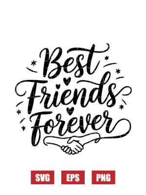 Best Friends Forever Svg
