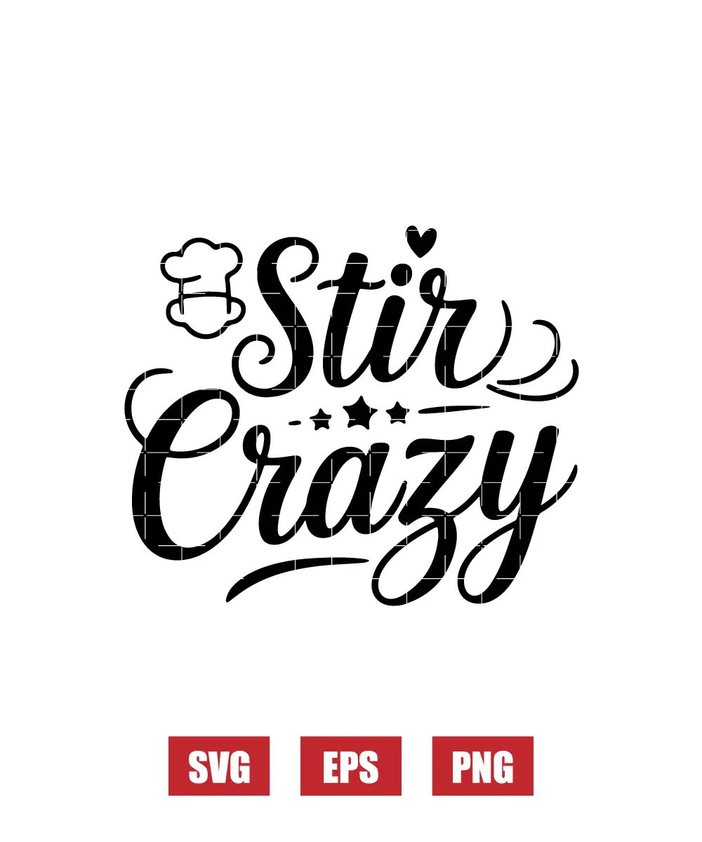 Stir Crazy Svg