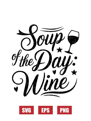 Soup of the Day: Wine Svg