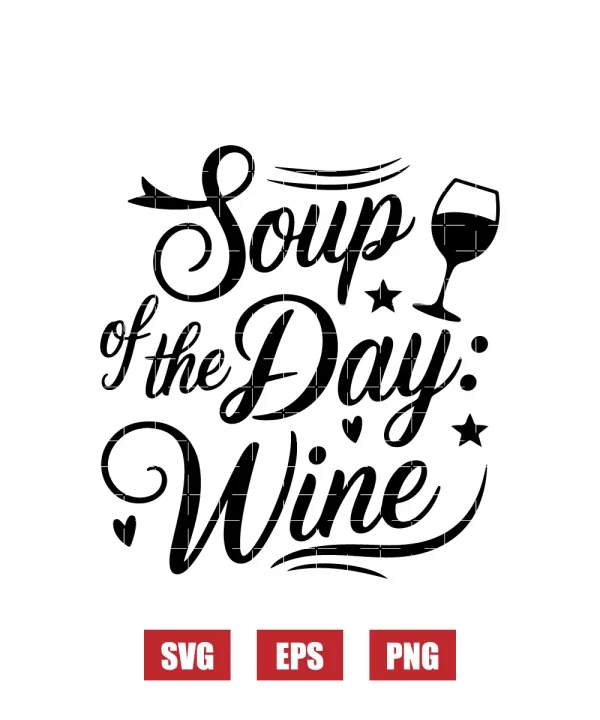 Soup of the Day: Wine Svg