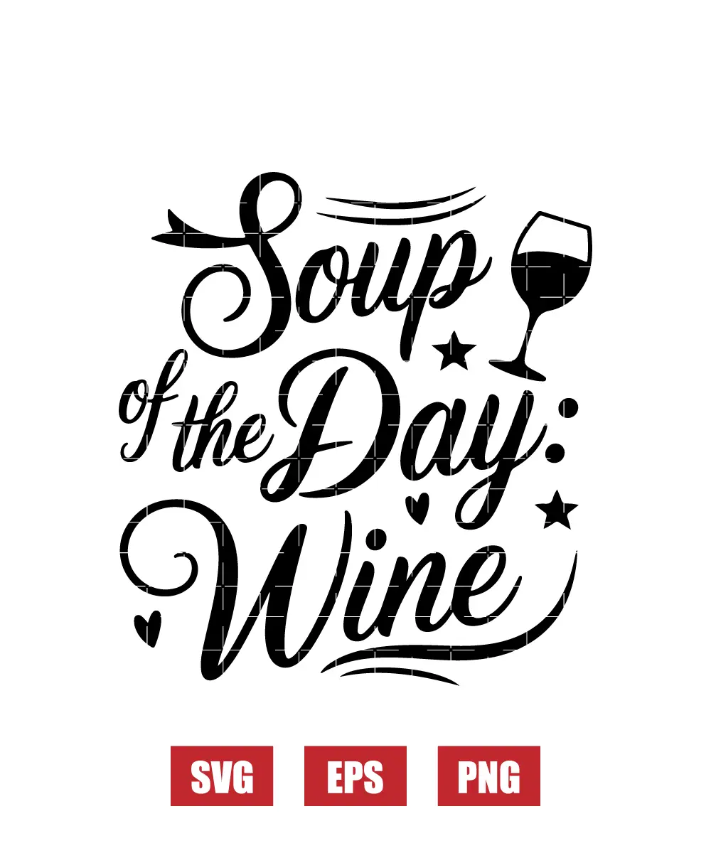 Soup of the Day: Wine Svg