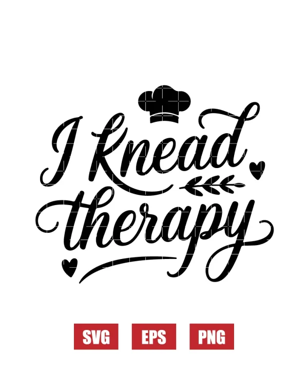 I Knead Therapy Svg